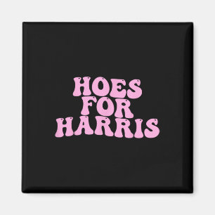 Hoes für Harris Funny Kamala Wähler 2024 Wheimer H Magnet