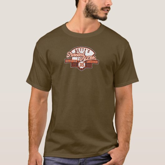 HOF16 Brown T - Shirt (Vorderseite)