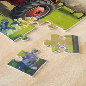 Hof Bauer Kuh Hühnertracker Schweinefleisch Puzzle (Seite)