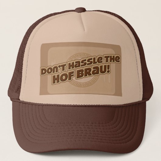 Hof Brau Hassle Truckerkappe (Vorderseite)