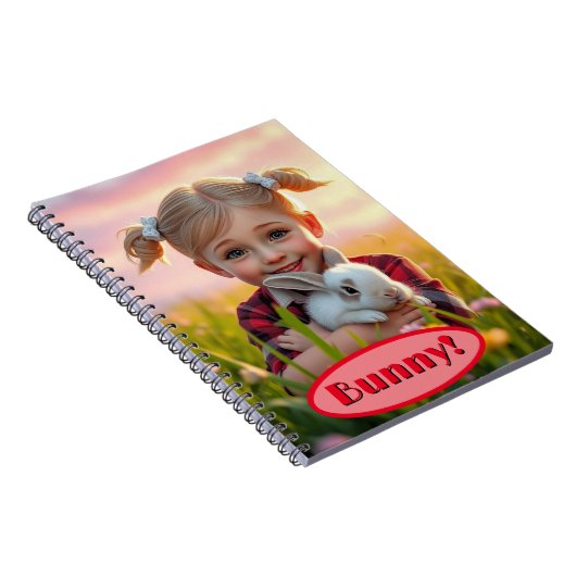 Hof Chums Bunny Notebook Notizblock (Rechte Seite)