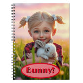 Hof Chums Bunny Notebook Notizblock (Vorderseite)