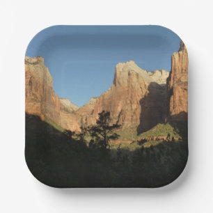 Hof der Patriarchen I im Zion National Park Pappteller