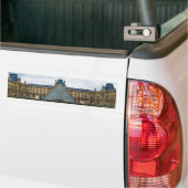 Hof des Louvre-Museums mit der Pyramide Autoaufkleber (Auf Lkw)