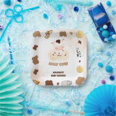 Hof Holy Cow Baby Dusche Pappteller (Party)