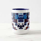 Hof im Schnee Tasse (Zentrum)