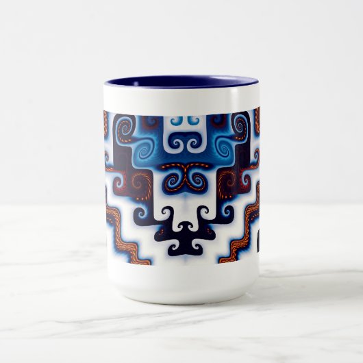 Hof im Schnee Tasse (Zentrum)