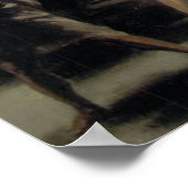 'Hof mit Irren' Poster (Ecke)
