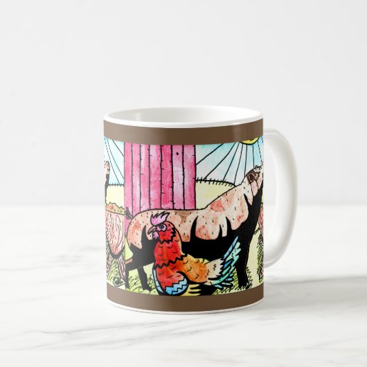 Hof-Spaß-Tasse Kaffeetasse (VorderseiteRechts)