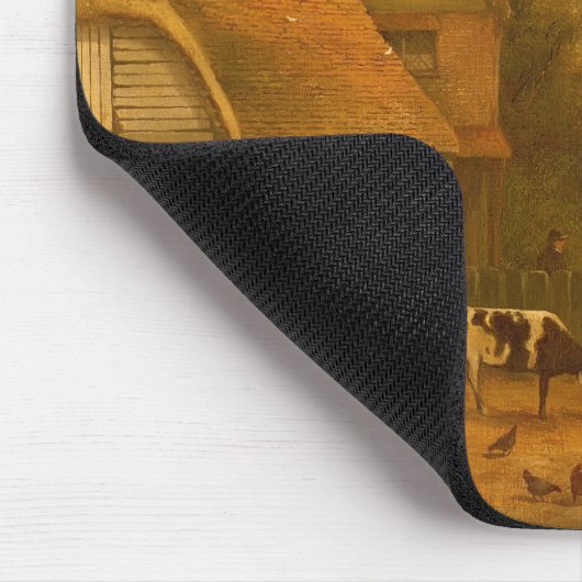 Hof-Szene Mousepad (Ecke)