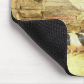 Hof-Szene Mousepad (Ecke)