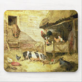 Hof-Szene Mousepad (Vorne)