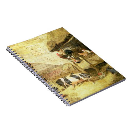 Hof-Szene Notizblock (Rechte Seite)