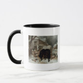 Hof-Szene Tasse (Links)