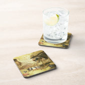 Hof-Szene Untersetzer (Rechte Seite)