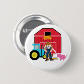 Hof-T-Shirts und Geschenke Button (Vorne & Hinten)