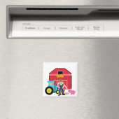 Hof-T-Shirts und Geschenke Magnet (In Situ (Geschirrspüler))