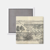 Hof T Winters Magnet (Vorderseite/Rückseite)