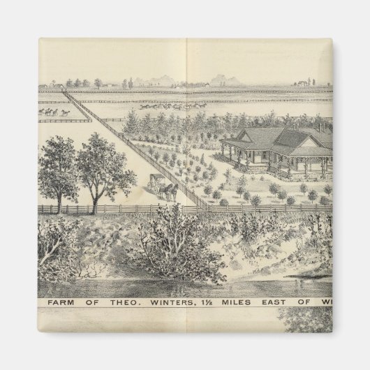 Hof T Winters Magnet (Vorne)