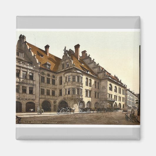 Hofbrauhaus, München, Bayern, Deutschland, klassis Magnet (Vorne)
