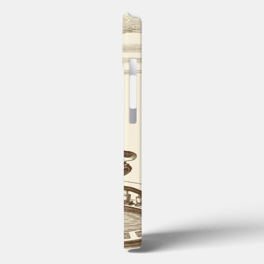 Hofbrunnen mit Zierstuben Case-Mate iPhone Hülle (Rückseite / Links)