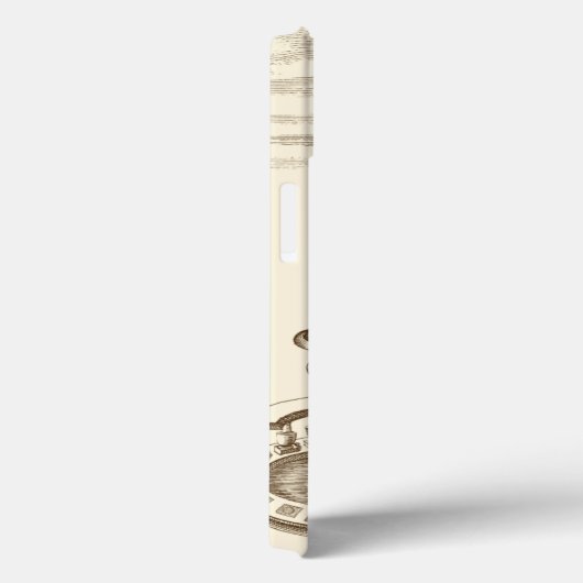 Hofbrunnen mit Zierstuben Case-Mate iPhone Hülle (Rückseite / Rechts)