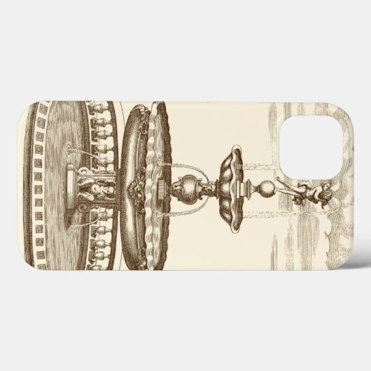 Hofbrunnen mit Zierstuben Case-Mate iPhone Hülle (Rückseite (Horizontal))