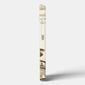 Hofbrunnen mit Zierstuben Case-Mate iPhone Hülle (Rückseite / Links)