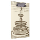 Hofbrunnen mit Zierstuben Klemmbrett (Rechts)