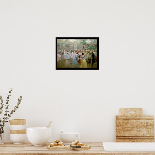 Hofburg, 1900 poster (Küche)