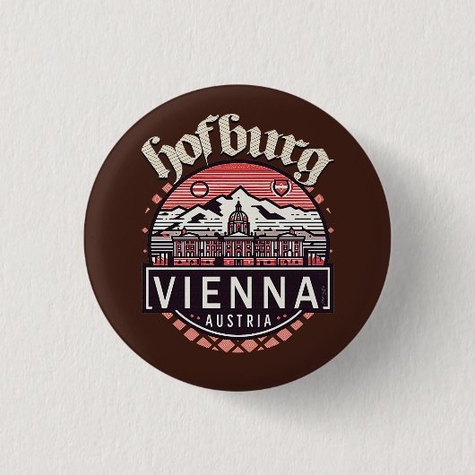 Hofburg in Circles Button (Vorderseite)