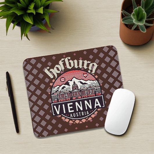 Hofburg in Circles Mousepad