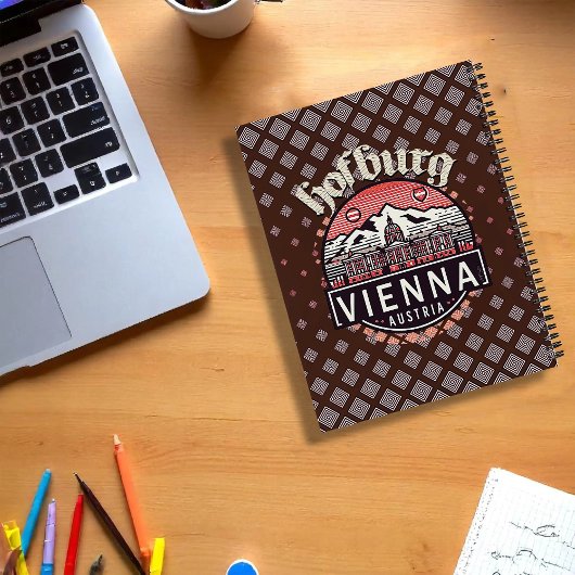 Hofburg in Circles Notizblock