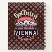 Hofburg in Circles Notizblock (Rückseite)