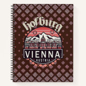 Hofburg in Circles Notizblock (Vorderseite)