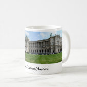 Hofburg Wien Österreich Kaffeetasse (VorderseiteRechts)