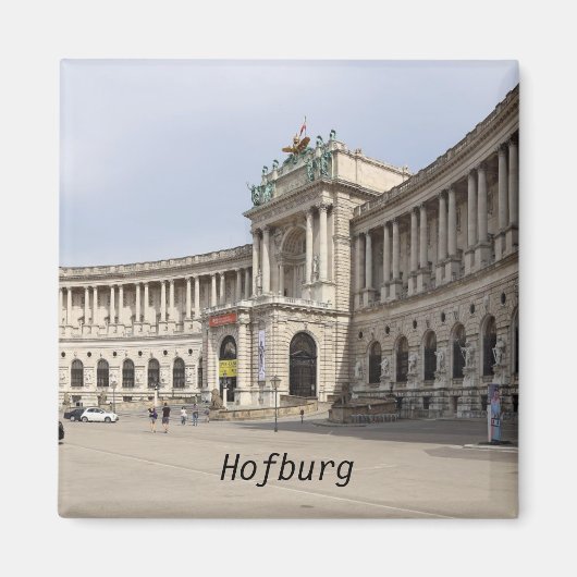 Hofburg, Wien, Österreich Magnet (Vorne)