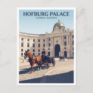 Hofburgpalast Wien Österreich Geschenk Postkarte
