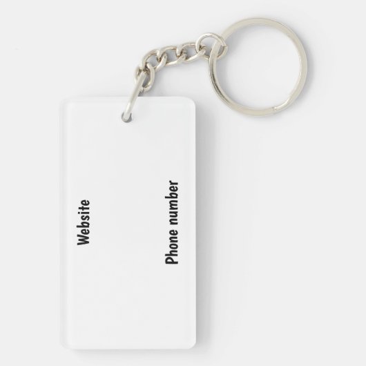 Höfe Ranch oder Stabname Galloping Pferd Schlüsselanhänger (Rückseite)