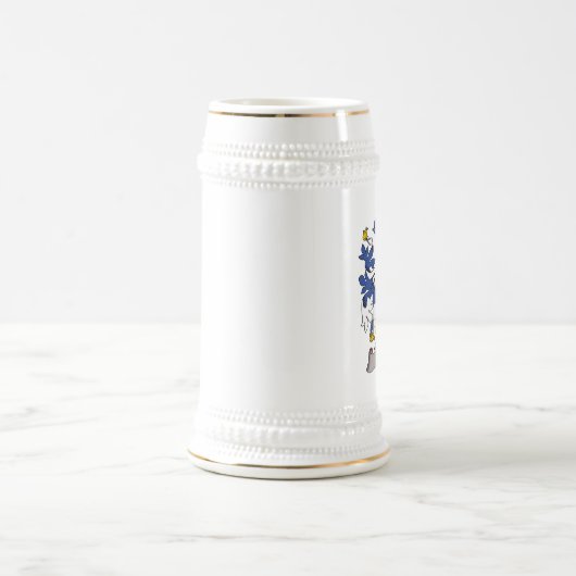 Hoff Familienwappen Bierglas (Mittel)