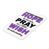 Hoffe bete Wish ... Sarcoidose Magnet (Linke Seite)