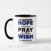 Hoffe Bete Wünsche...RA Tasse (Links)