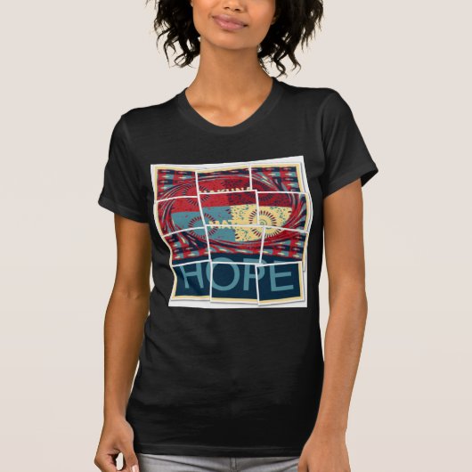 Hoffe, das Wunder schöne schöne schöne inspirieren T-Shirt (Vorderseite)