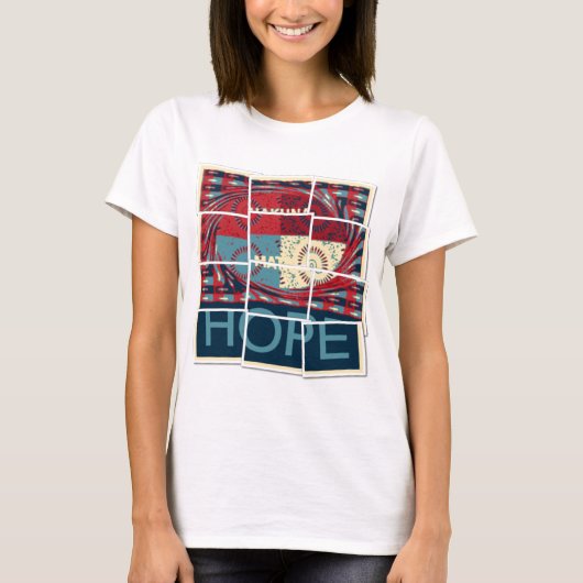 Hoffe, das Wunder schöne schöne schöne inspirieren T-Shirt (Vorderseite)