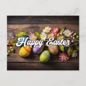 Hoffe, dass du ein wunderschönes Ostern hast Postkarte (Vorderseite)