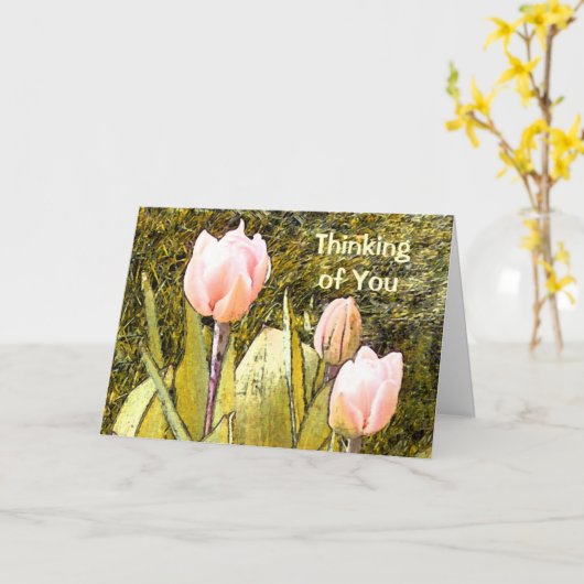 Hoffe, dass es dir bald besser geht karte (Gelbe Blume)