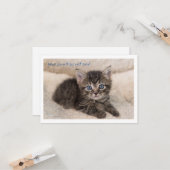 Hoffe, dass es dir bald gut geht! karte (Vorderseite/Rückseite Beispiel)