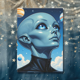 Hoffe, dein Geburtstag ist aus dieser Welt | ALIEN Karte