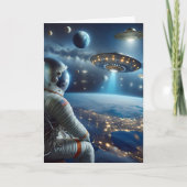 Hoffe, dein Geburtstag ist aus dieser Welt Karte (Vorderseite)