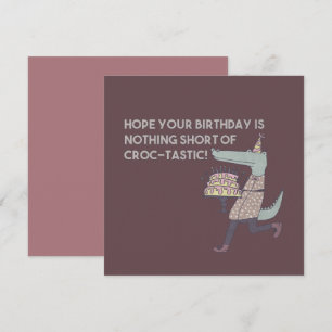 Hoffe, dein Geburtstag ist nichts Kurz von Krokyts